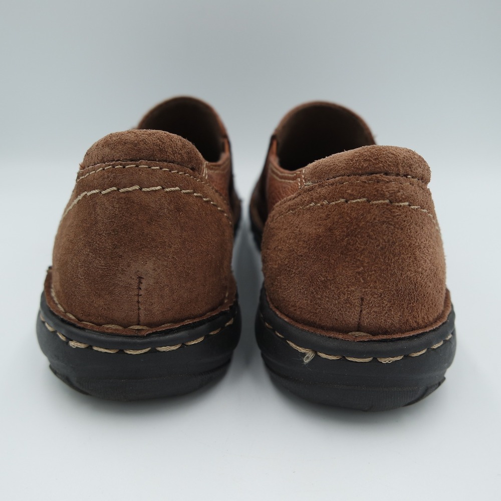 Earth Origins Elsie Womens Brown Leather Suede Slip On Loafers Shoes 7M - Picture 5 of 10